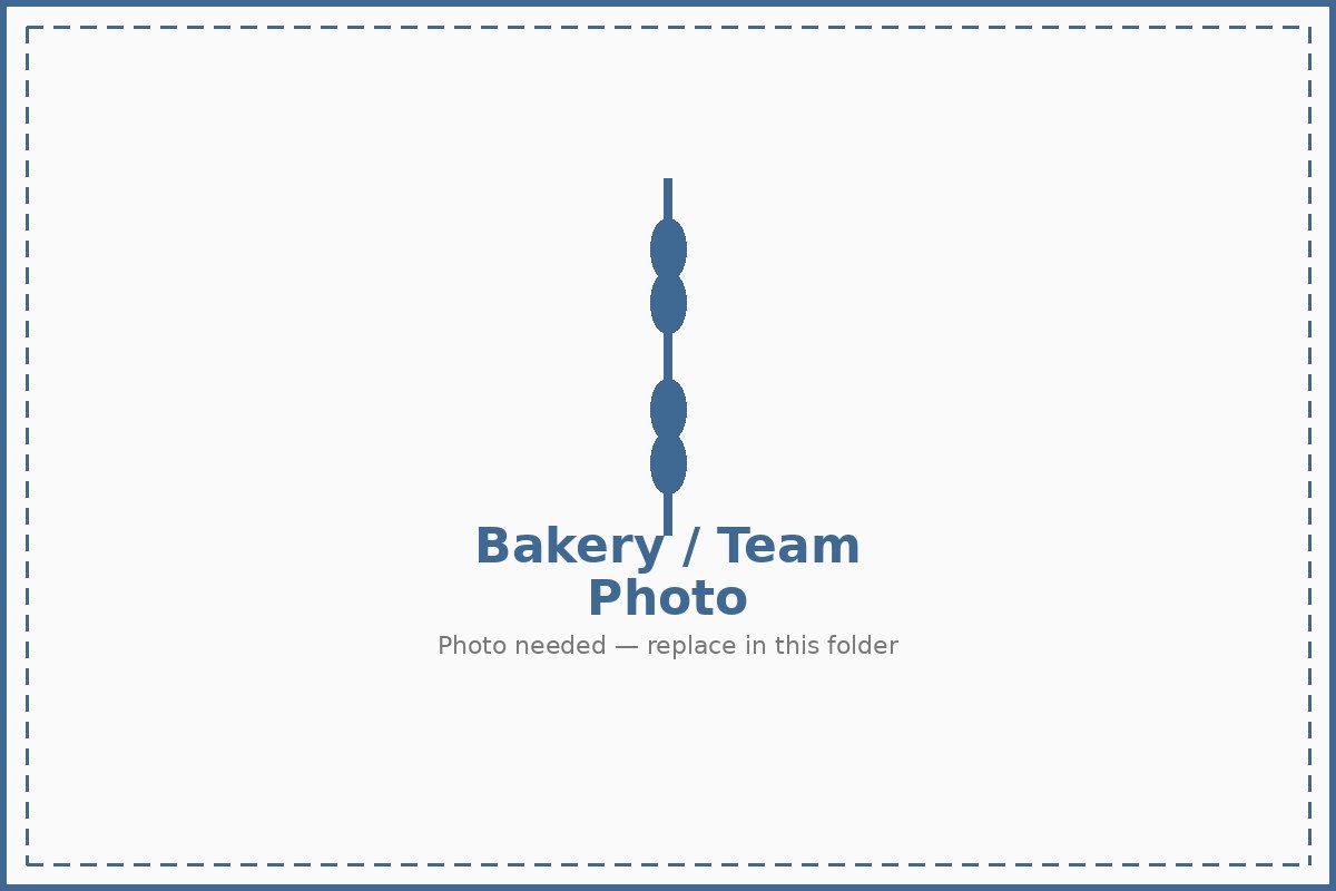 Brio Bakehouse team photo — replace with Brio's own